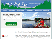 Tablet Screenshot of campangels.com